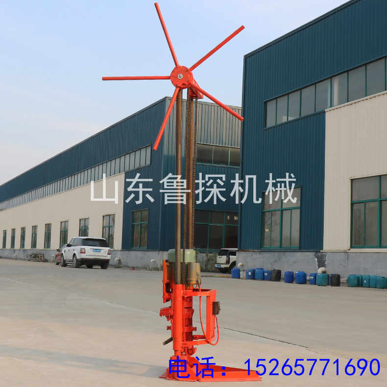 山东鲁探QZ-1A型两相电轻便取样钻机 25米取样钻机 环保噪音小