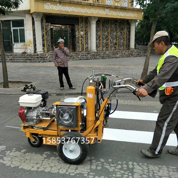 冷喷道路划线机 标线机冷喷和热喷有什么区别