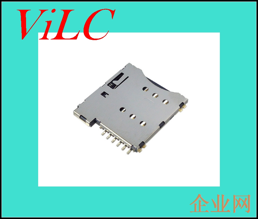 SIM-CARD/6P自弹式MICRO-SIM卡座/卡座连接器免费供样
