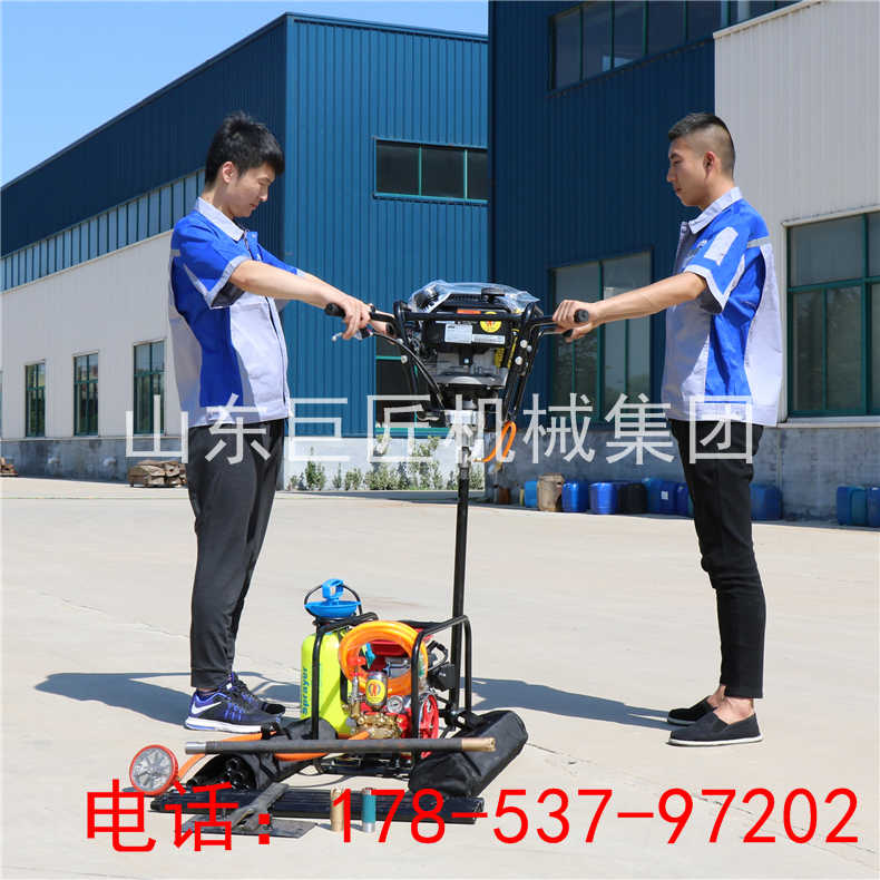 巨匠集团销售BXZ-2型双人背包钻机 小型岩芯勘探钻机浅层取样