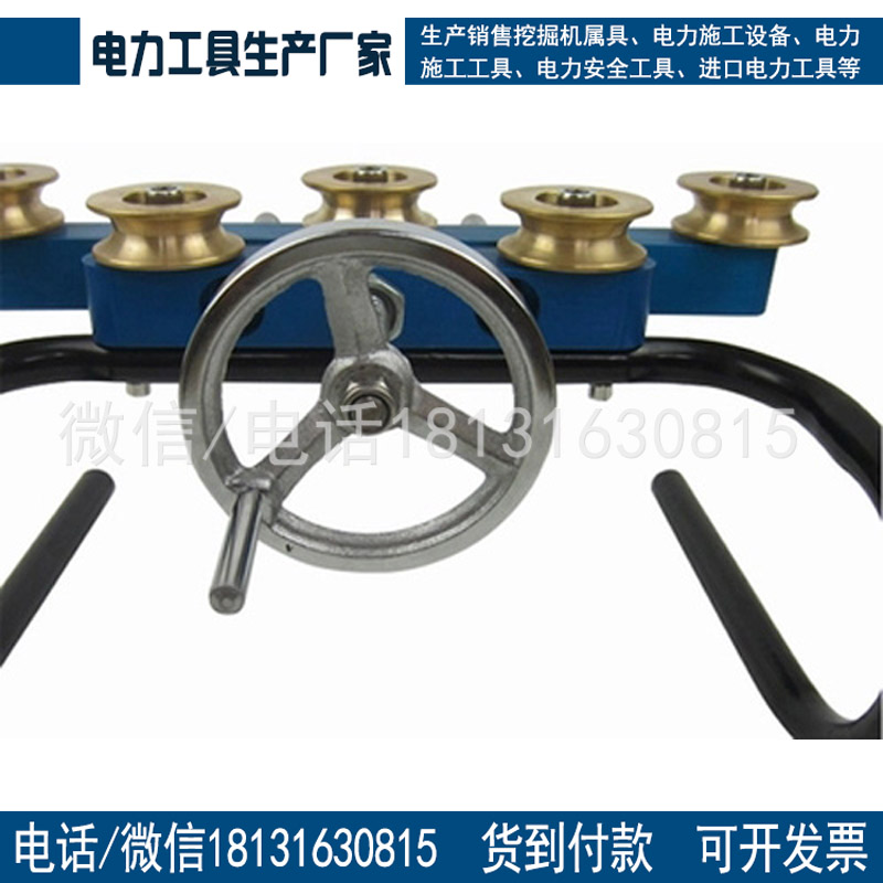 厂家直销五轮接触线校直机KRT-5五轮校直器铜轮整弯器