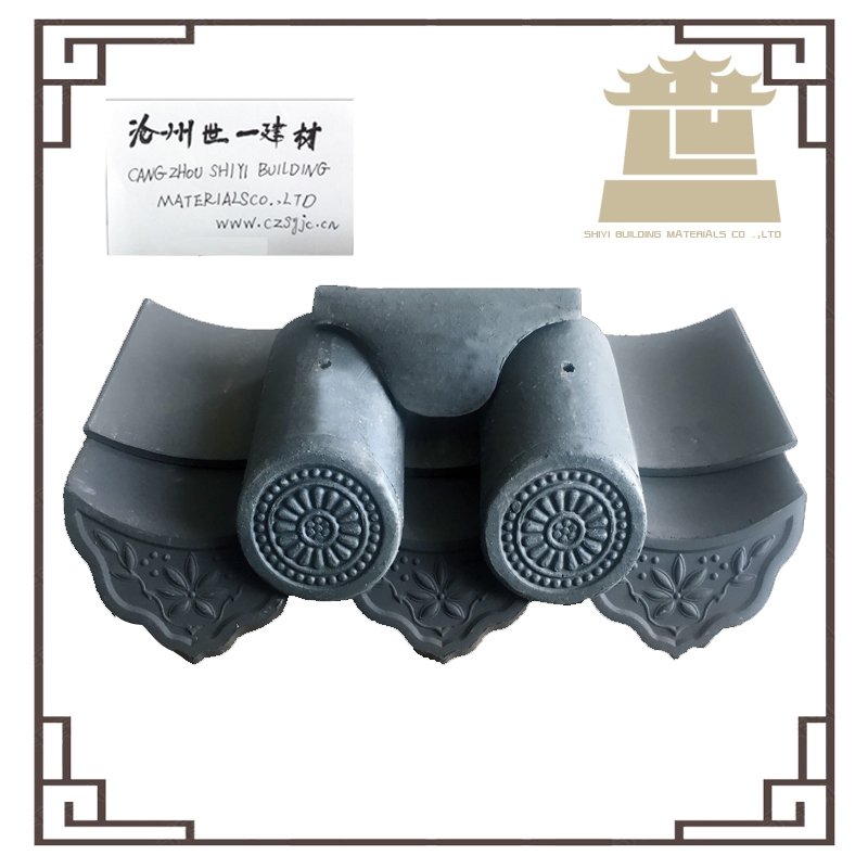 仿古瓦 小青瓦 古建瓦配套批发 屋檐装饰瓦