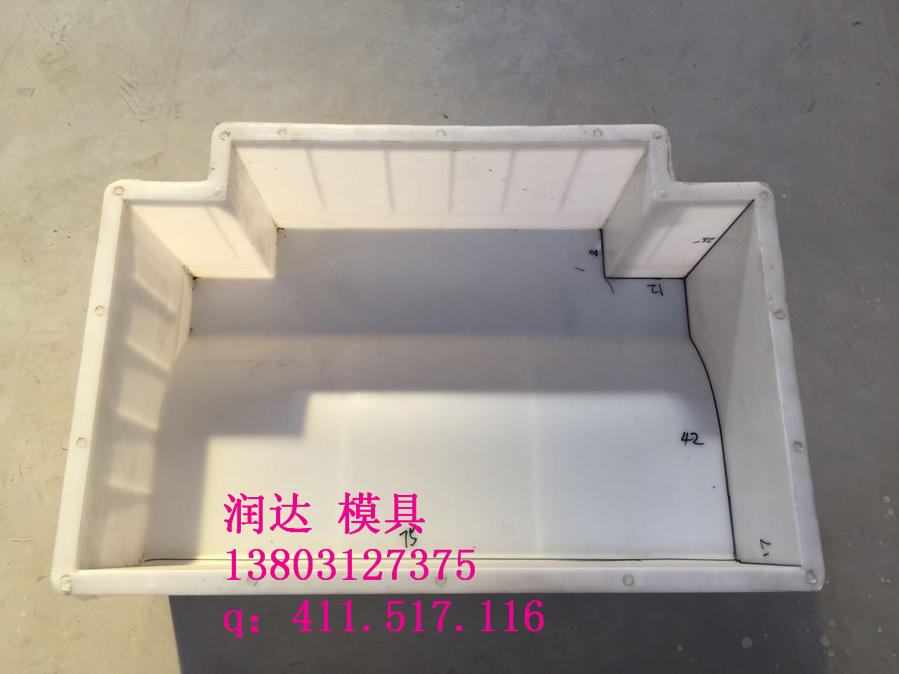 工程专用路边石模具 规格型号