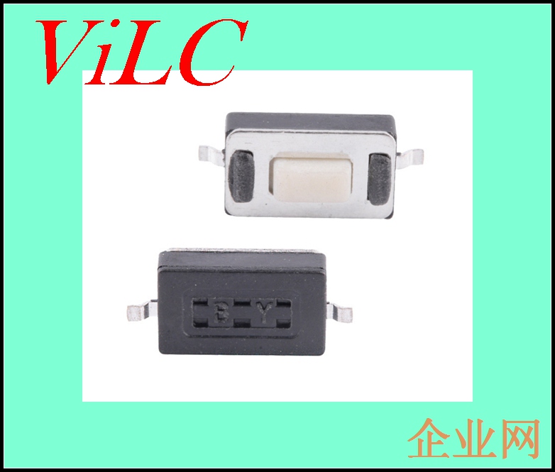 3X6X2.5-两脚贴片轻触开关-3X6X2.5按键开关-180度直按