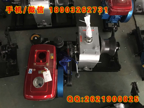 电力作业电缆铺设设备 3/5/8T柴油绞磨 电动卷扬机 机动绞磨