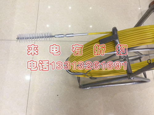 管道清洗器鸡鸭鹅水线清理器养殖毛刷疏通器带支架厂家批发
