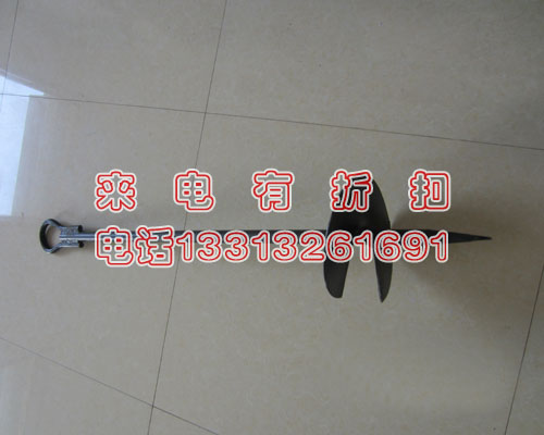 定制螺旋地锚钻电力施工用地锚组塔3T地锚杆火热促销
