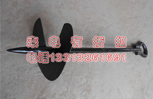 厂家生产定做桩式地锚钻手动型地锚钻螺旋地锚针质优价廉
