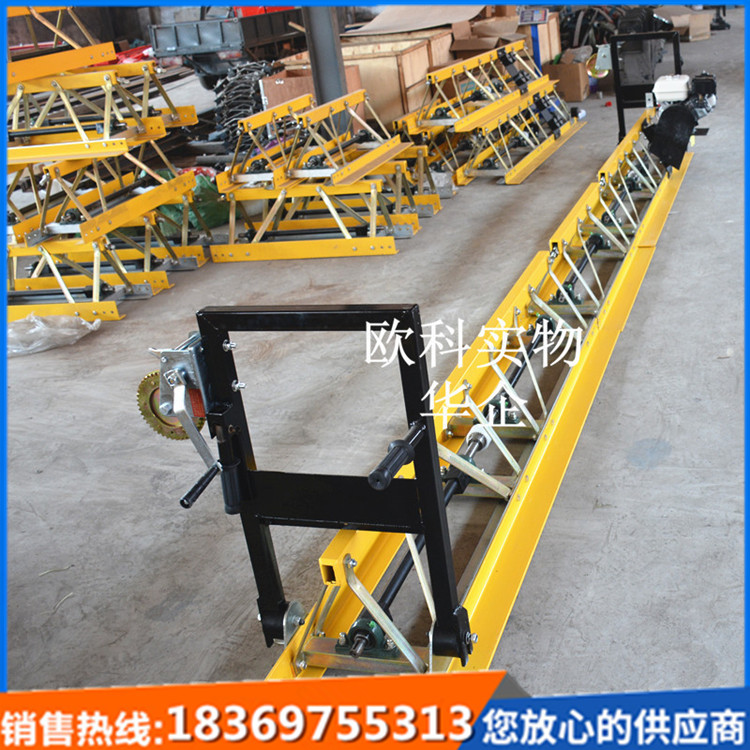 公路施工摊铺整平机 路面汽油振动梁