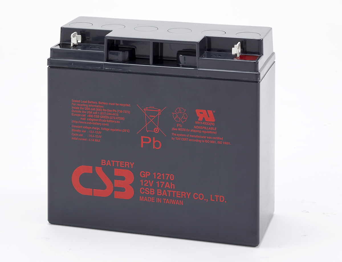 CSB蓄电池GP12170参数