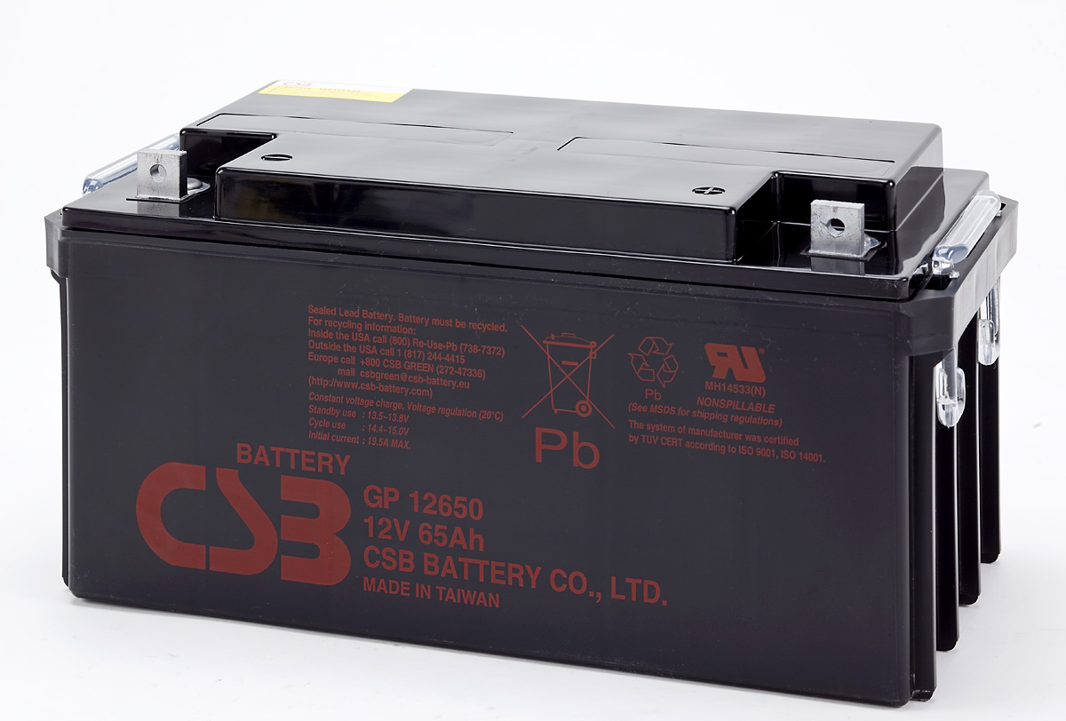 CSB蓄电池GP12650参数对比