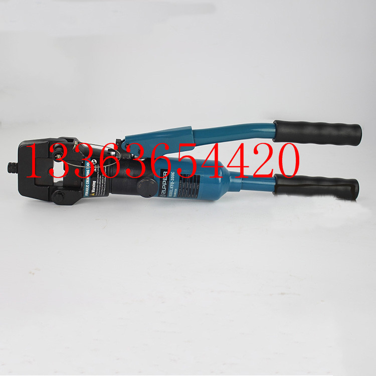 内置安全阀KYQ-300C整体式电缆液压钳快速压线钳