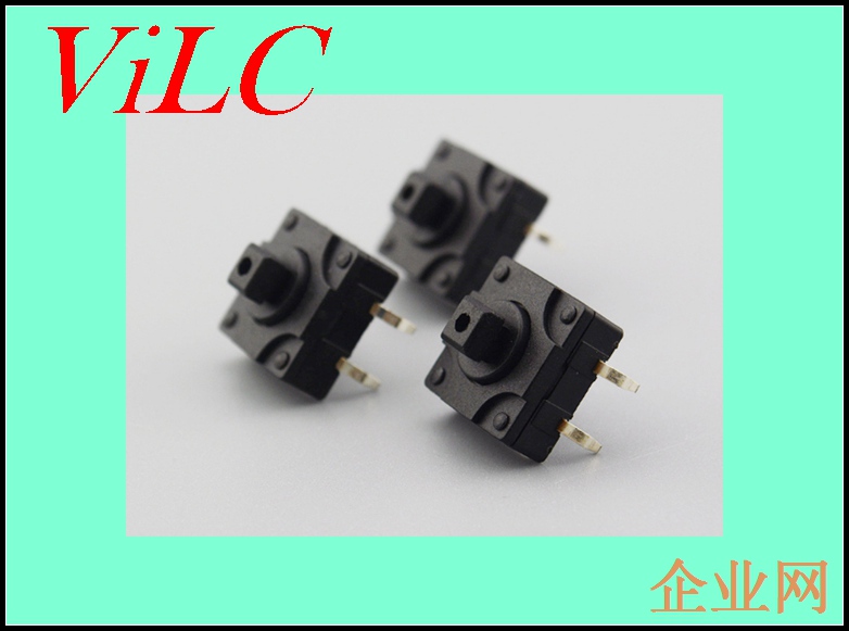 厂家直销12×12方头贴片防水防尘轻触开关 防水等级IP67