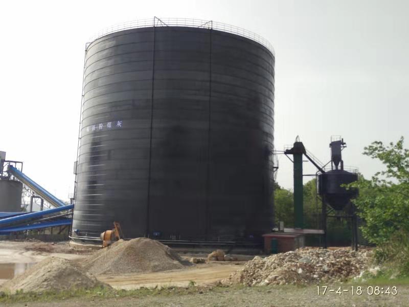 山东20000吨焊接钢板库 矿粉储存库施工造价