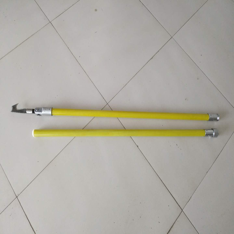 带电作业用割断刀异物处理操作杆 绝缘割刀螺纹连接棒可定制