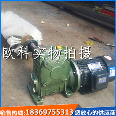 胶带机滚刷清扫器 尼龙滚刷式刮煤器