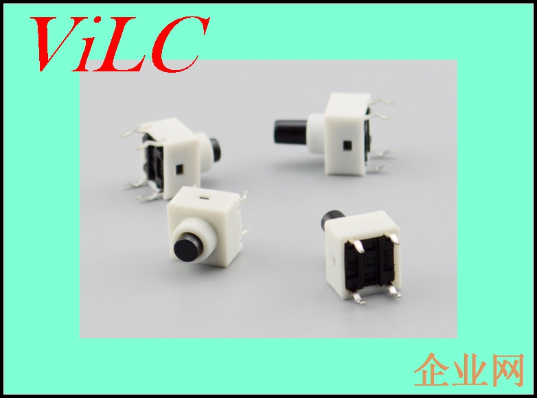 带护套6X6X10轻触开关-耐高温环保开关-按键开关