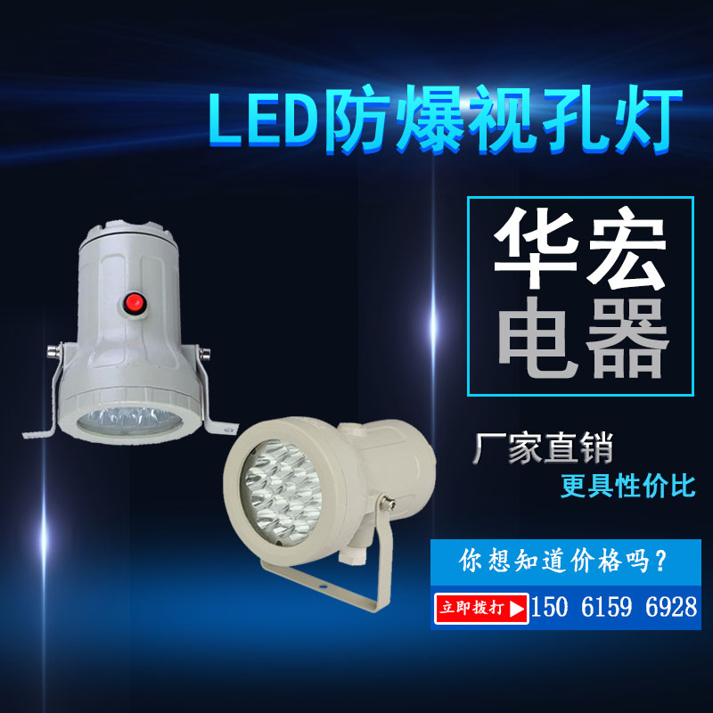 HBBS LED防爆视孔灯低电压12V 24V 36V带延时开关