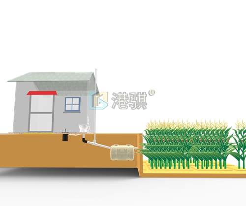 农村厕所臭怎么办1.5立方三级化粪池安装（价格品牌厂家）港骐