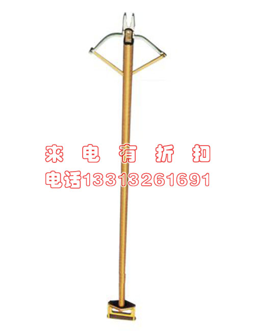 绝缘夹线钳长柄铁头尖嘴钳绝缘夹钳绝缘杆式夹线钳HA-D-JQ