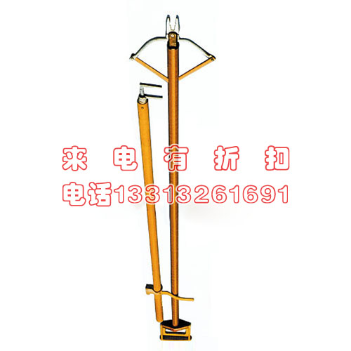 绝缘操作夹钳带电作业绝缘夹钳绝缘杆式夹线钳FD-G铁头尖嘴钳