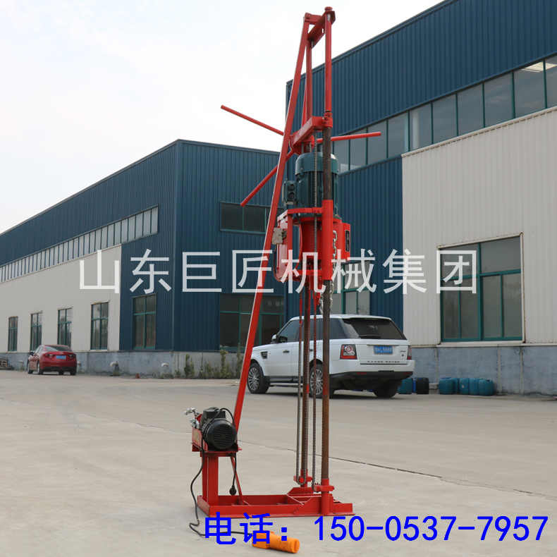 QZ-2DS型卷扬机款三相电轻便取样钻机1