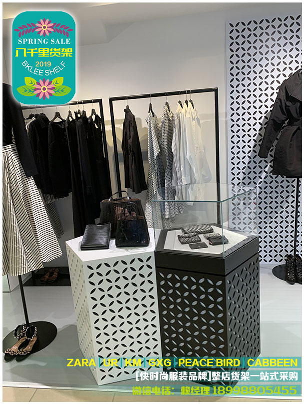 服装货架，新形式男装店，km流水台母婴店饰品店服装店文具店