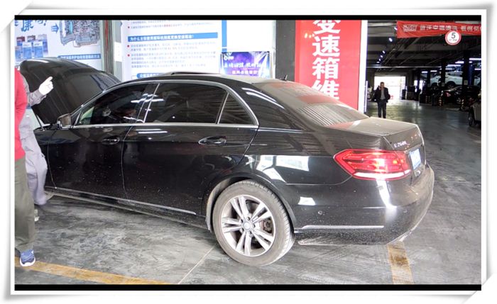 北京奔驰E260L空调异味重深度清洗空调系统