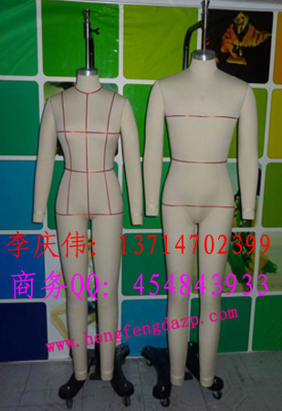江苏立体打版模特   杭州板房裁剪公仔