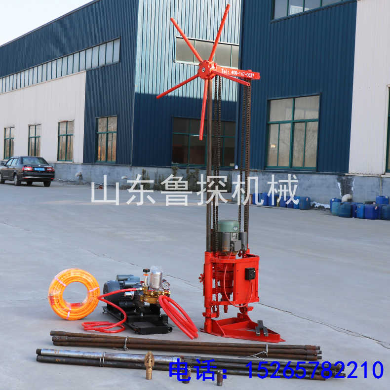供应山东鲁探QZ-1A电动勘探取样钻机 小型岩心钻机工程专用