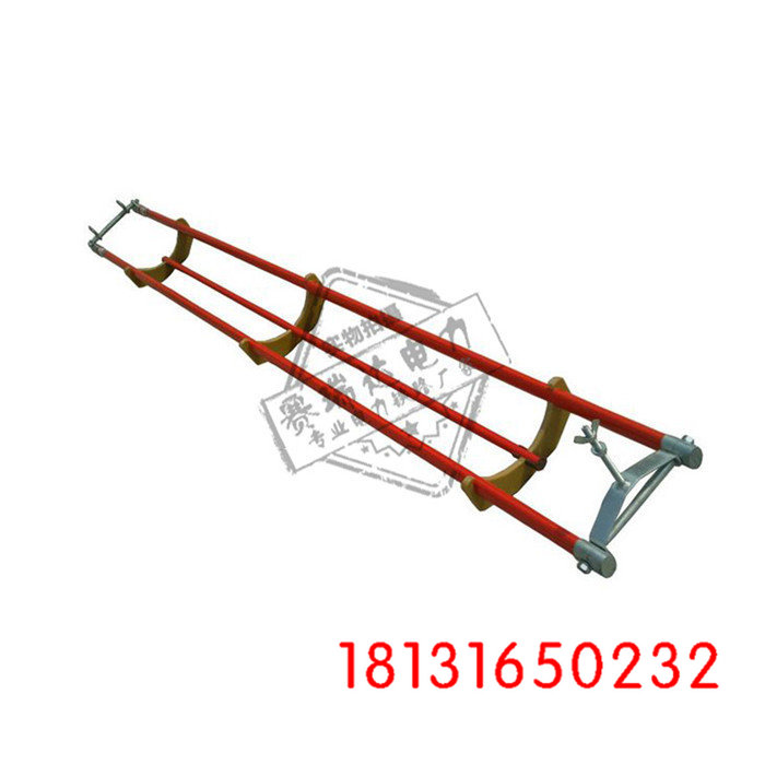 35KV瓷瓶绝缘托瓶架 玻璃钢托瓶架伸缩式直线串托瓶架拖瓶架