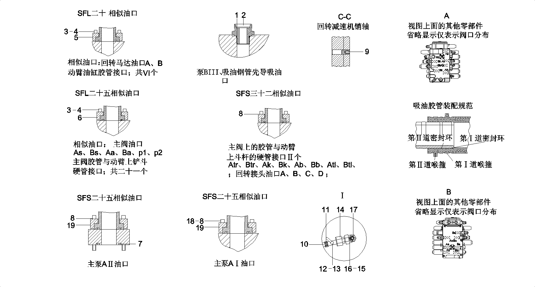 供应三一配件11419377 液压主管路