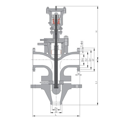 上海禹轩供应A69Y-P54-10V DN150 主安全阀