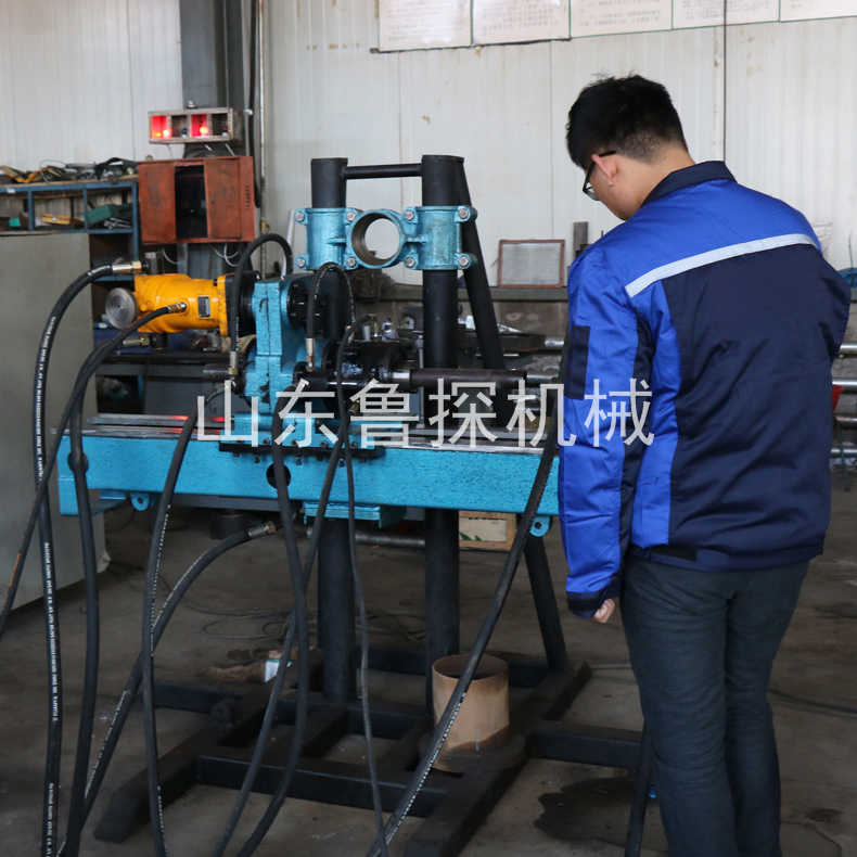 山东鲁探KY-250全液压探矿钻机 分体式井下探矿钻机易移动