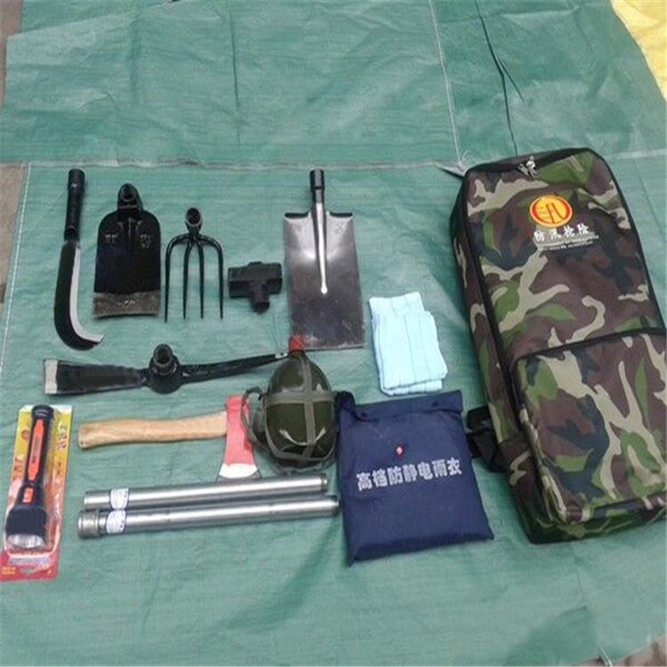 部队防汛应急包 防汛救灾工具包 防汛组合工具包6件套。7件套