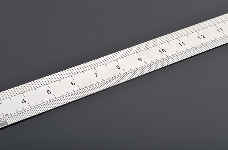 钢直尺0-500mm/50cm GA1157-2014消防专用钢直尺CMC可计量直角尺
