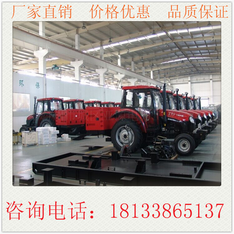 四驱轮式拖拉机移动电站 50KW发电机生产厂家