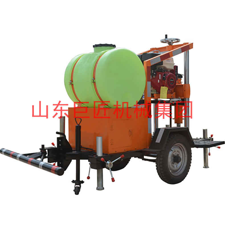 拖挂式公路钻孔机HZQ-20T混凝土钻孔取芯机