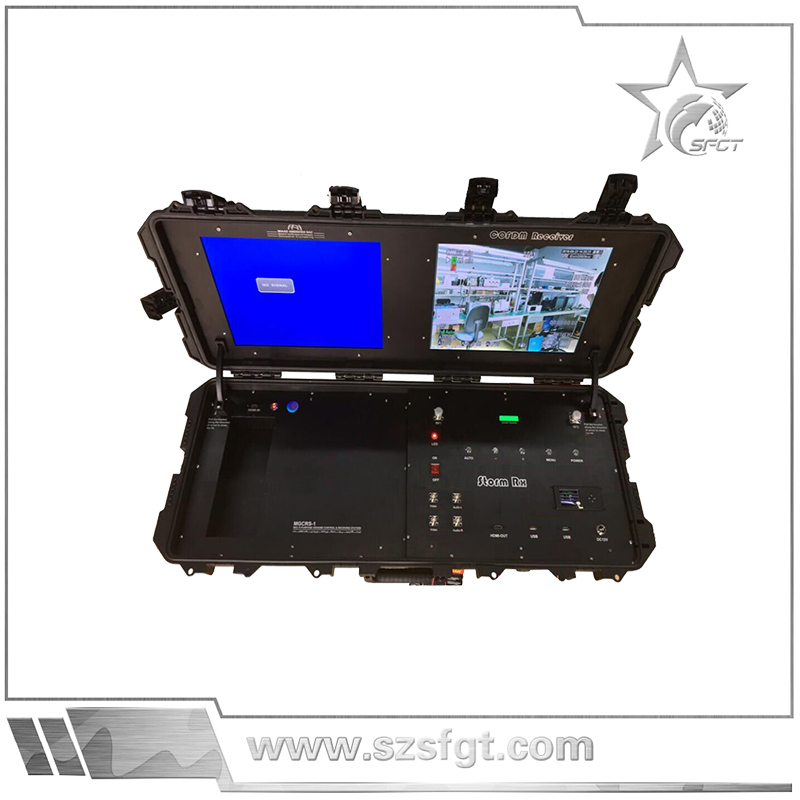 多路视频接收显示器，无线COFDM视频传输设备，便携式带显示屏视频接收机