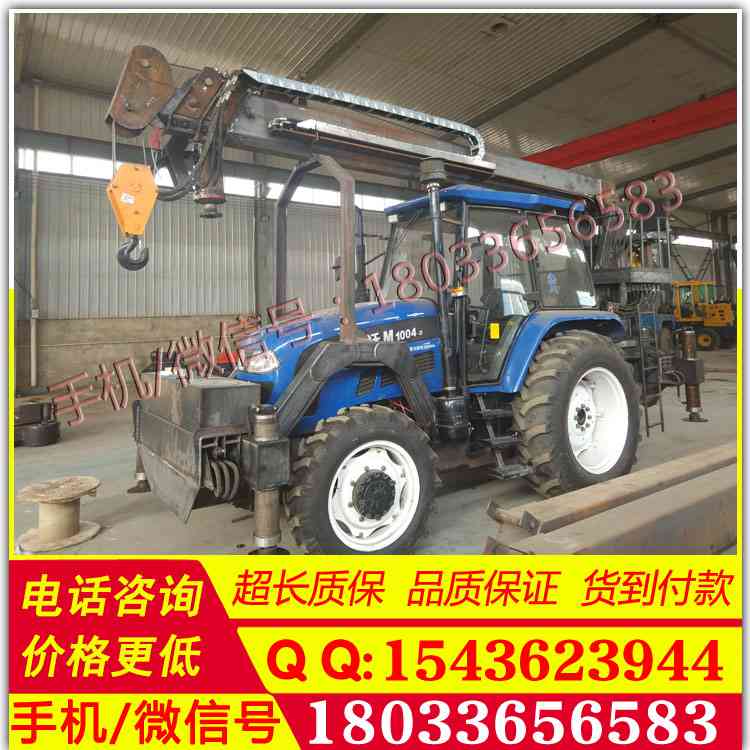 户外作业东方红854型拖拉机电站65马力改装多功能四轮车发电机组
