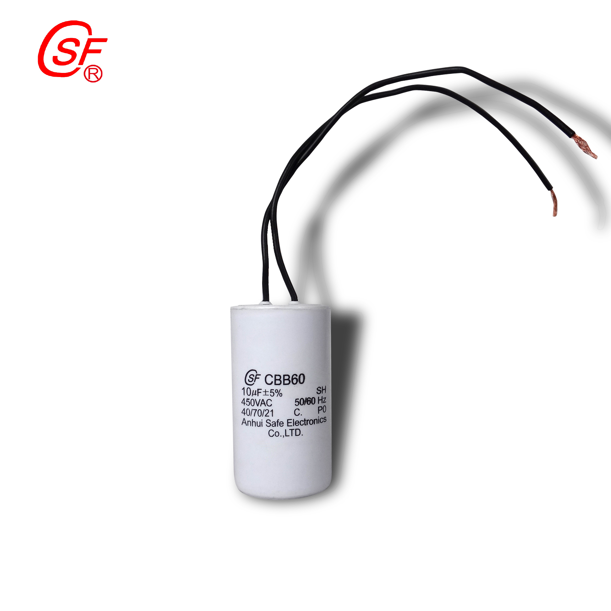薄膜电容器Cbb60 1uf 450v 接线型电机启动电容 电热电容