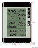龙海供应连接电脑多功能无线气象仪WH-2081​