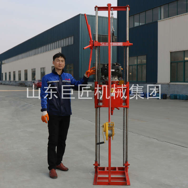 巨匠集团提供QZ-2CS型轻便勘探钻机岩心取心钻机重量轻搬移方便