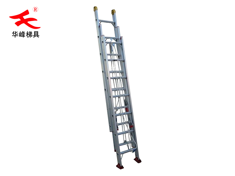 工业铝梯子-三段伸缩梯-铝合金梯子品牌