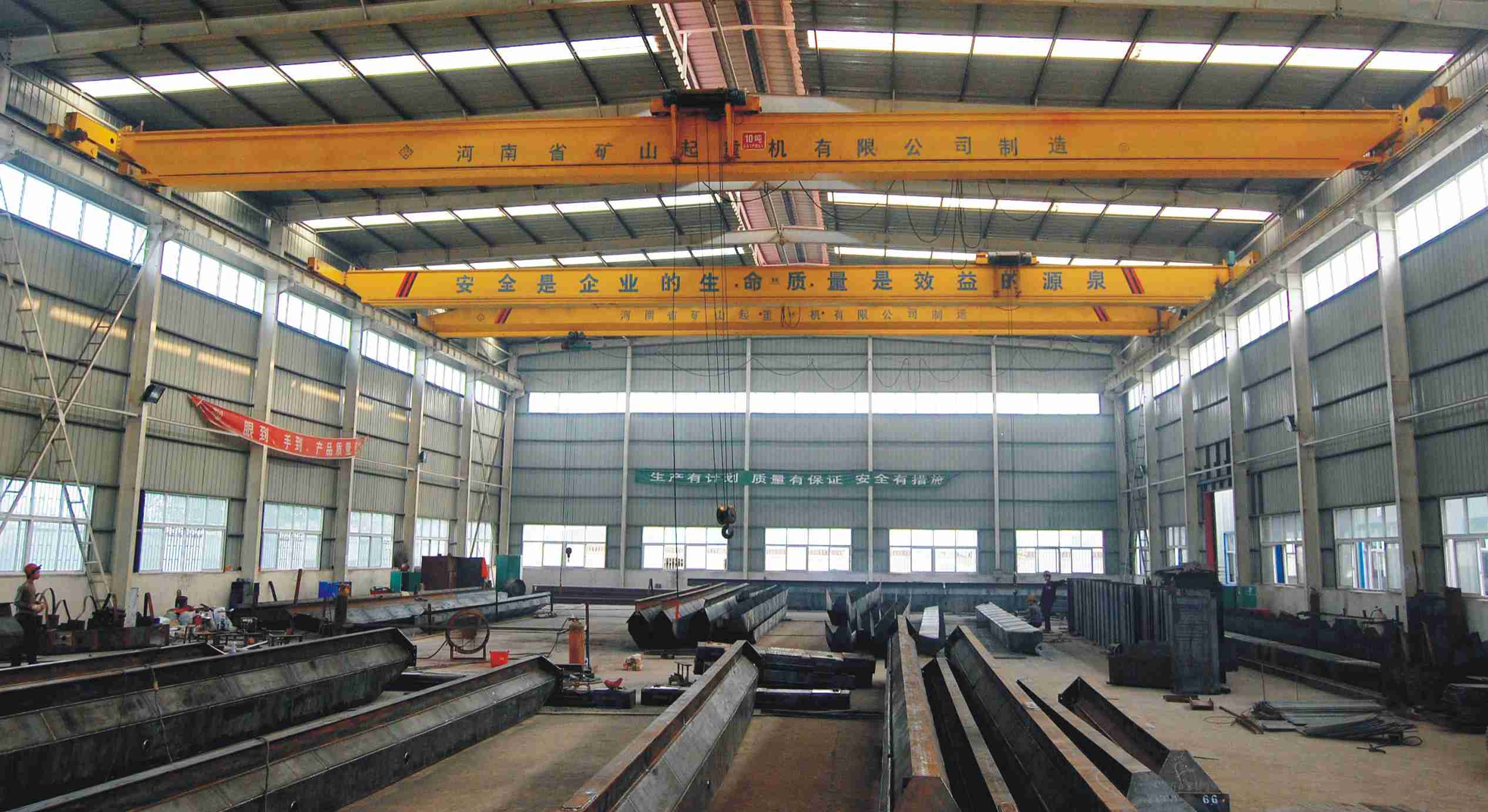 内蒙古呼和浩特双梁桥式起重机与单梁桥式起重机的区别