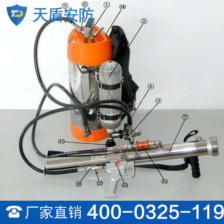QWMB12L背负式脉冲喷雾水枪厂家 QWMB12L背负式脉冲喷雾水枪价格