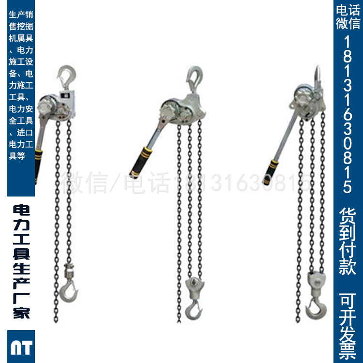 日本 NGK铝合金链条式手扳葫芦RICKY-2