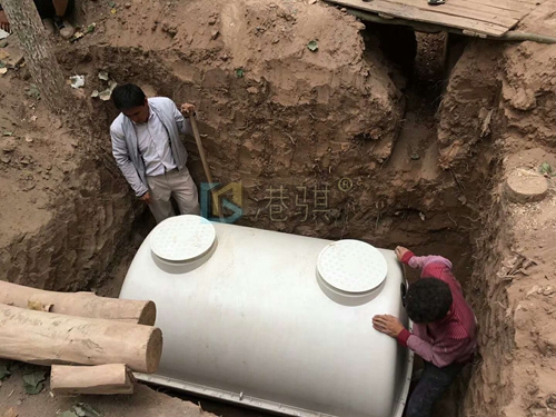  玻璃钢化粪池 农村旱厕怎样冲水-港骐