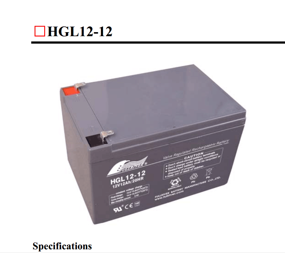 丰江蓄电池HGL24-12 12V24AH通信系统