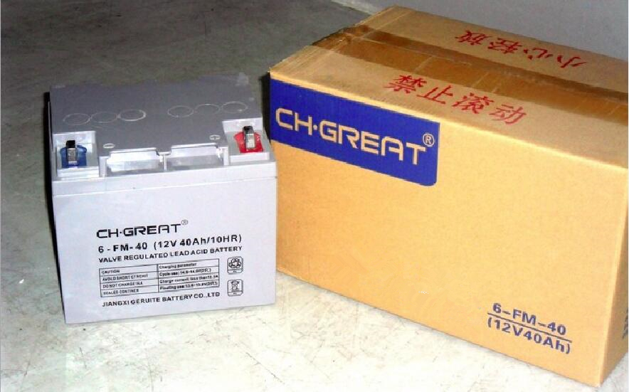 格瑞特蓄电池6-FM-40 12V40AH/20HR铅酸蓄电池/包含安装